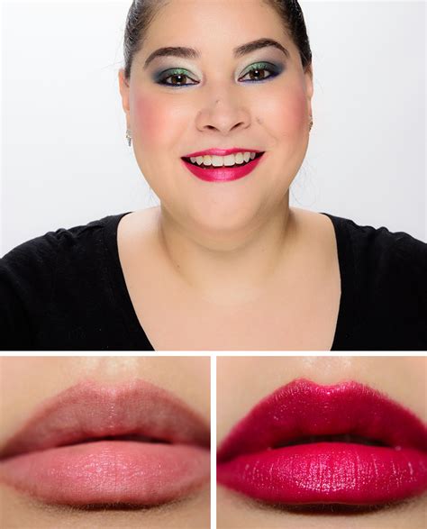 ysl 407armani 506|Giorgio Armani Brave (506) Lip Power Satin Lipstick Swatches.